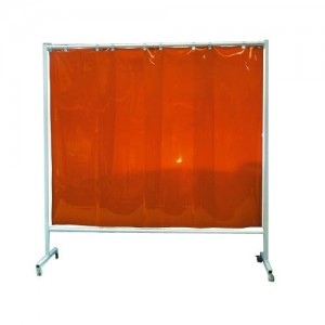 Cepro Omnium Lasscherm 200x215 cm met orange-ce lamellen