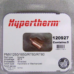 120927 Hypertherm Snijmondstuk ( 5 stuks)nozzle