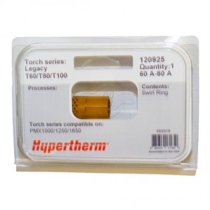 120925 Hypertherm Swirl Ring 40-80 Amp.