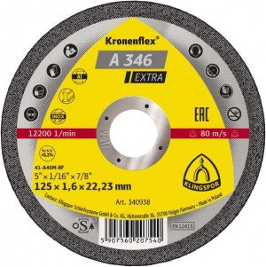 KRONENFLEX A 346 EXTRA 125 x 1,6 x 22,23 mm 25ST.